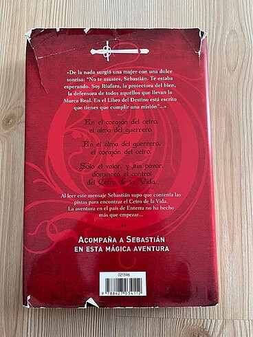  Beden Sebastian ek cetro de la vida İspanyolca kitap