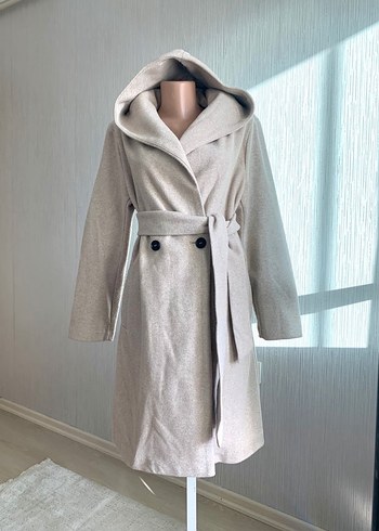 Zara Zara Bej Kadın Kaban