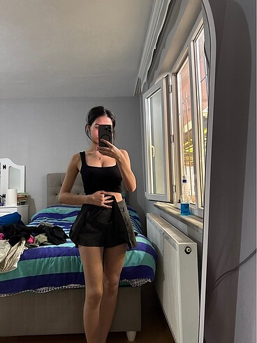 xs Beden Zara şort etek