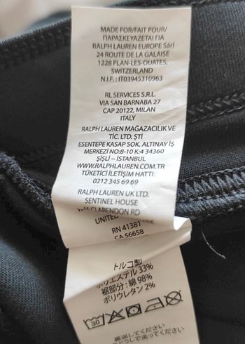 Ralph Lauren Siyah Erkek Eşofman Altı - Görsel 5