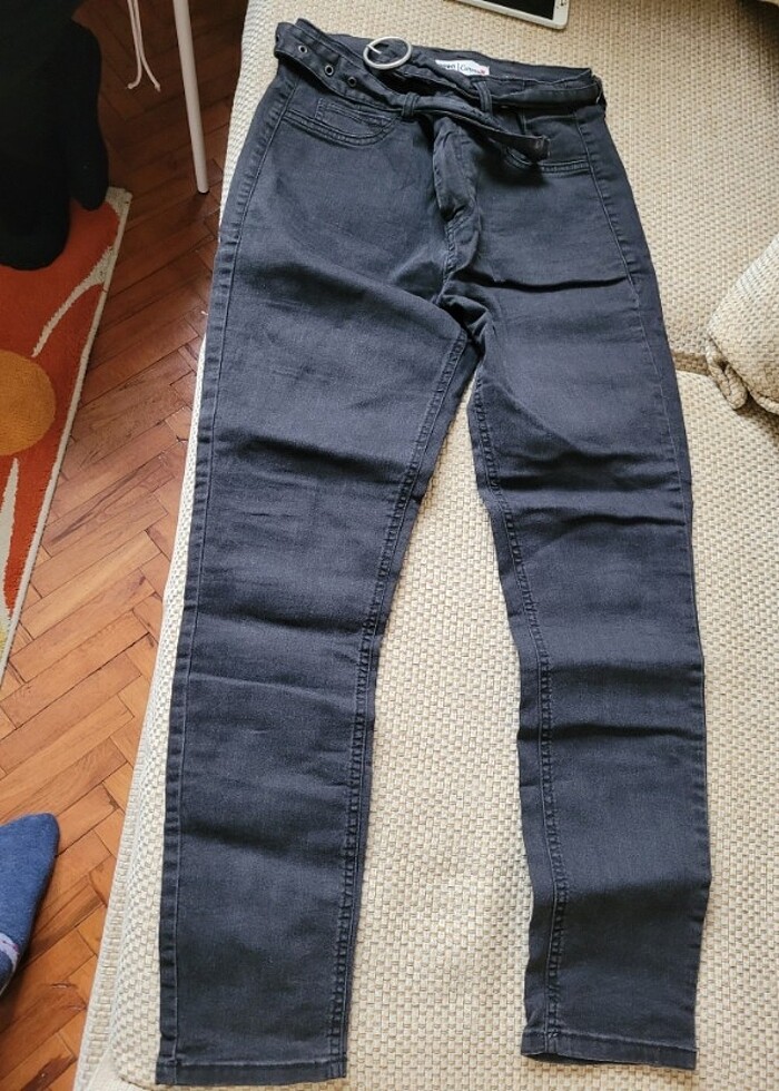 Koton gri kot pantolon 30 beden 32 boy - Görsel 2