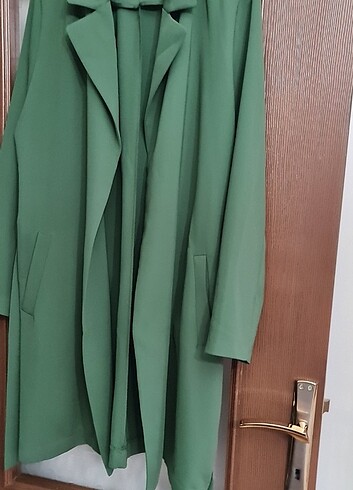 42 Beden yeşil Renk Trenckot