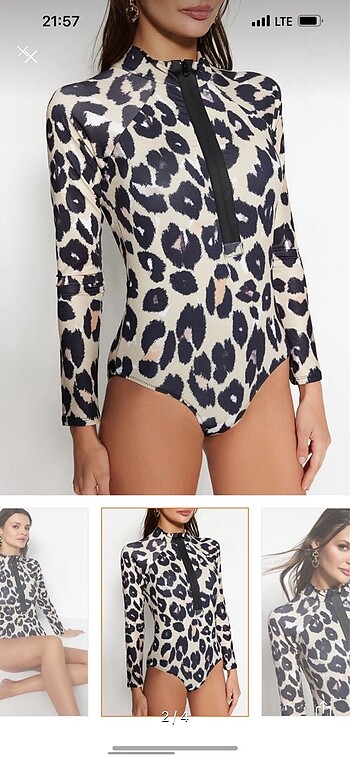 Trendyol & Milla Mayo leopar
