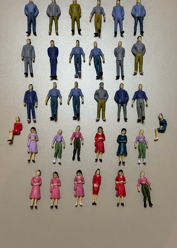 Minyatür insan figürü - Görsel 3