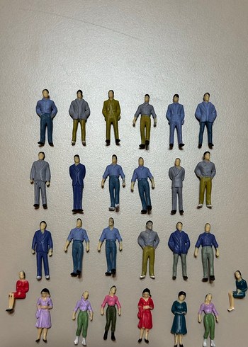 Minyatür insan figürü - Görsel 2