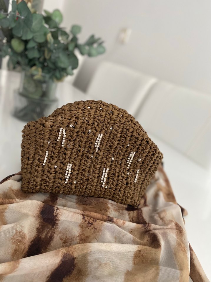 Beyoğlu taşlı burslu çanta - Görsel 2