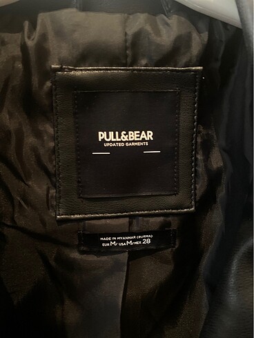 Pull and Bear PULL&BEAR DERİ CEKET