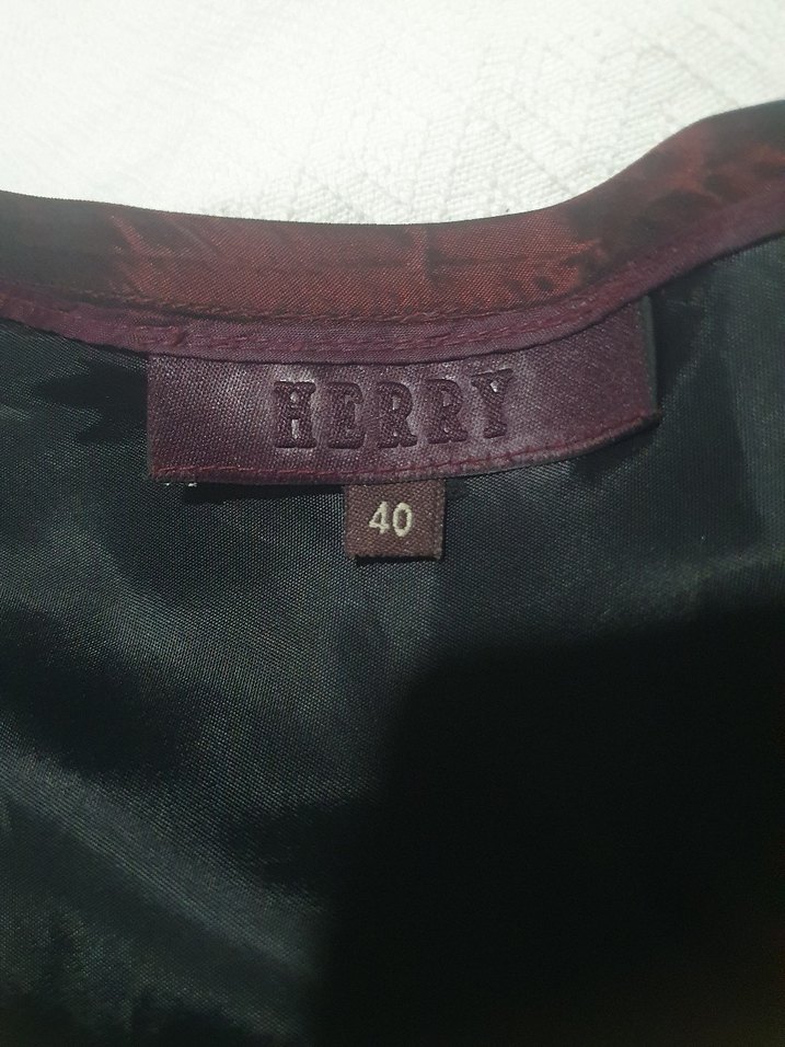 herry uzun saten tafta  çok şık özel günler için - Görsel 2