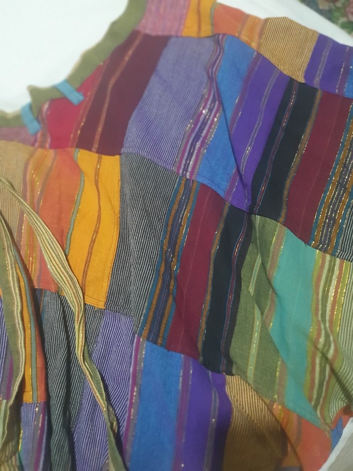 OTANTİK PAMUK Renkli gold simli  Etek ve üst bolero tül 2 li tkm - Görsel 4