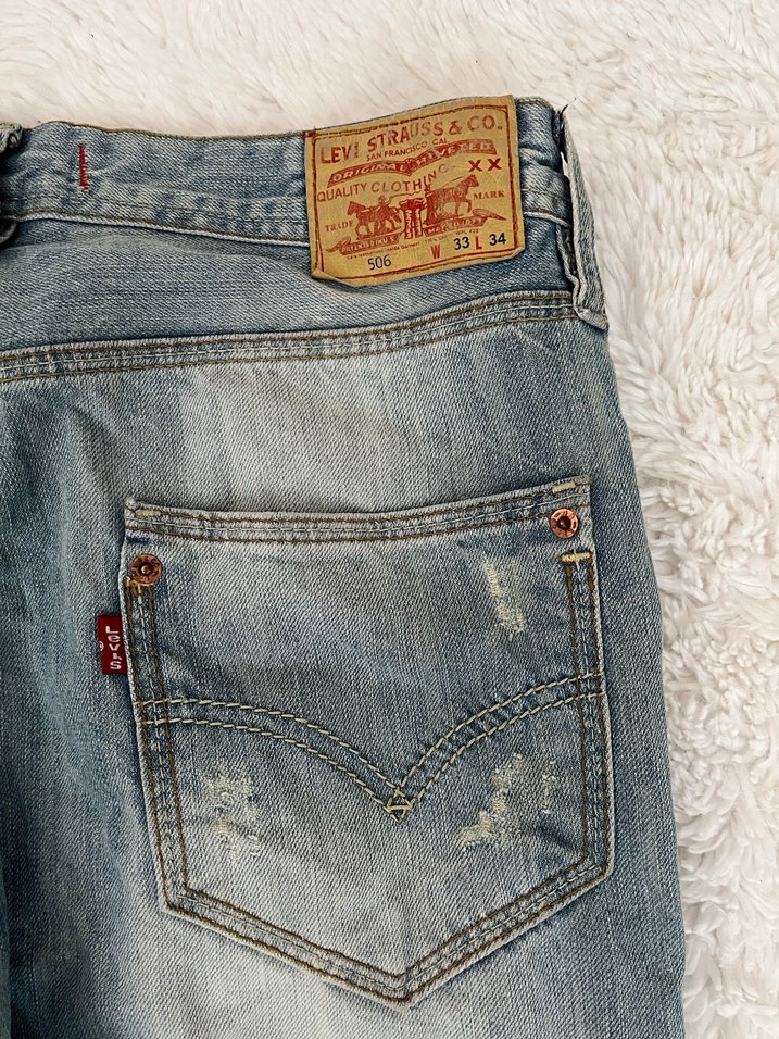 Gri Rahat Kesim Erkek Kot Pantolon - Görsel 3