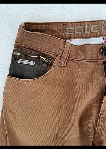 Kahverengi Süet Erkek Casual Pantolon - Görsel 4