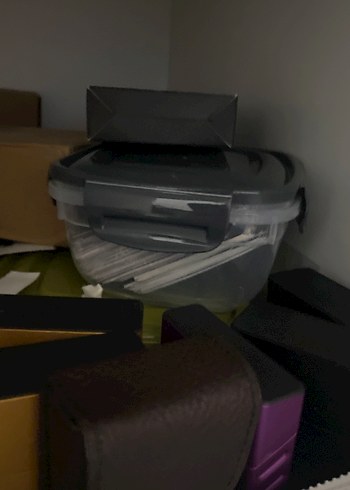 Beyaz Dolap Düzenleyici Kutusu - Görsel 3