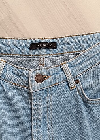 38 Beden Oversize kot pantolon
