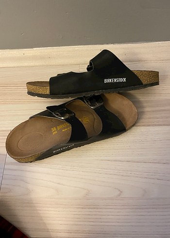 Kadın Siyah Kemerli Wedge Topuk Terlik Bırkenstock