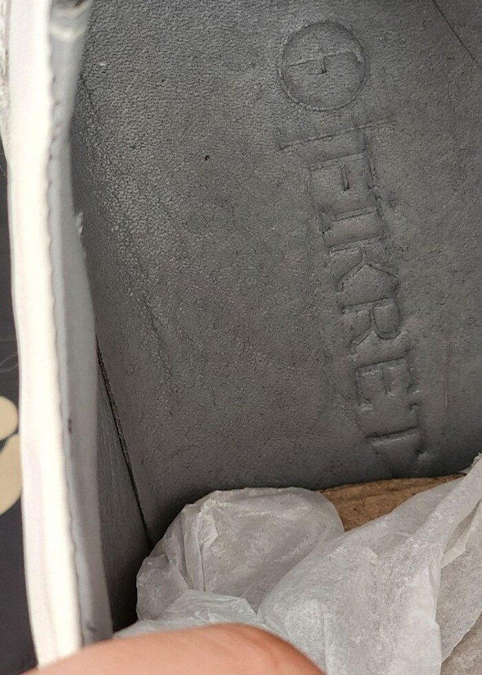 Beyaz erkek deri ayakkabı - Görsel 4