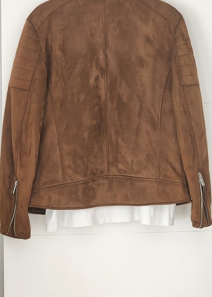 Zara Erkek Süet Ceket - Görsel 3