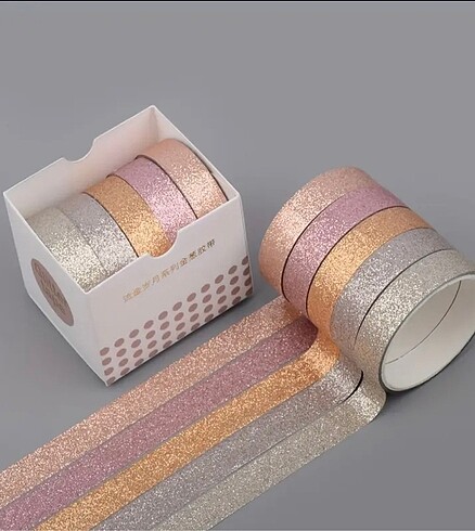 Renkli bant ( washi tape )