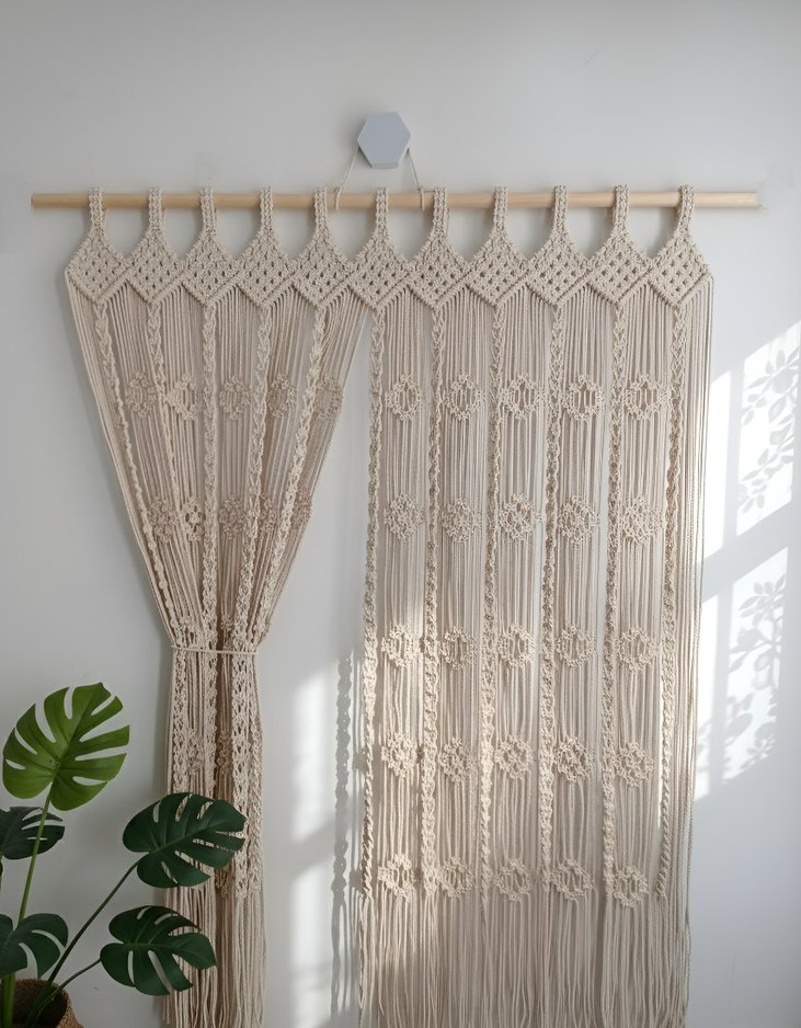 makrome perde - Görsel 2