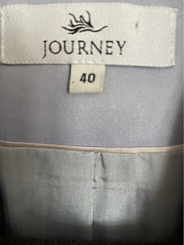 40 Beden gri Renk JOURNEY CEKET