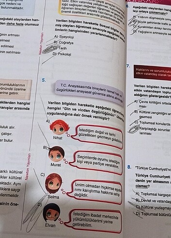  Newton yayınları 5. Sınıf sosyal bilgiler 