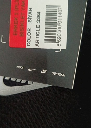 Siyah Nike Erkek Sweatshirt - Görsel 5