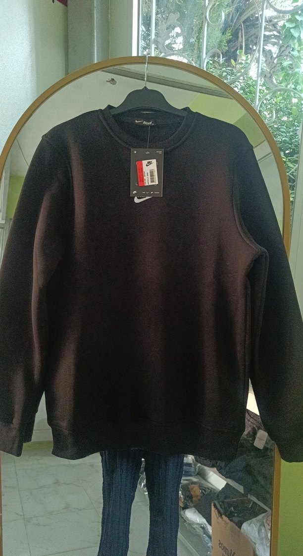 Siyah Nike Erkek Sweatshirt - Görsel 2