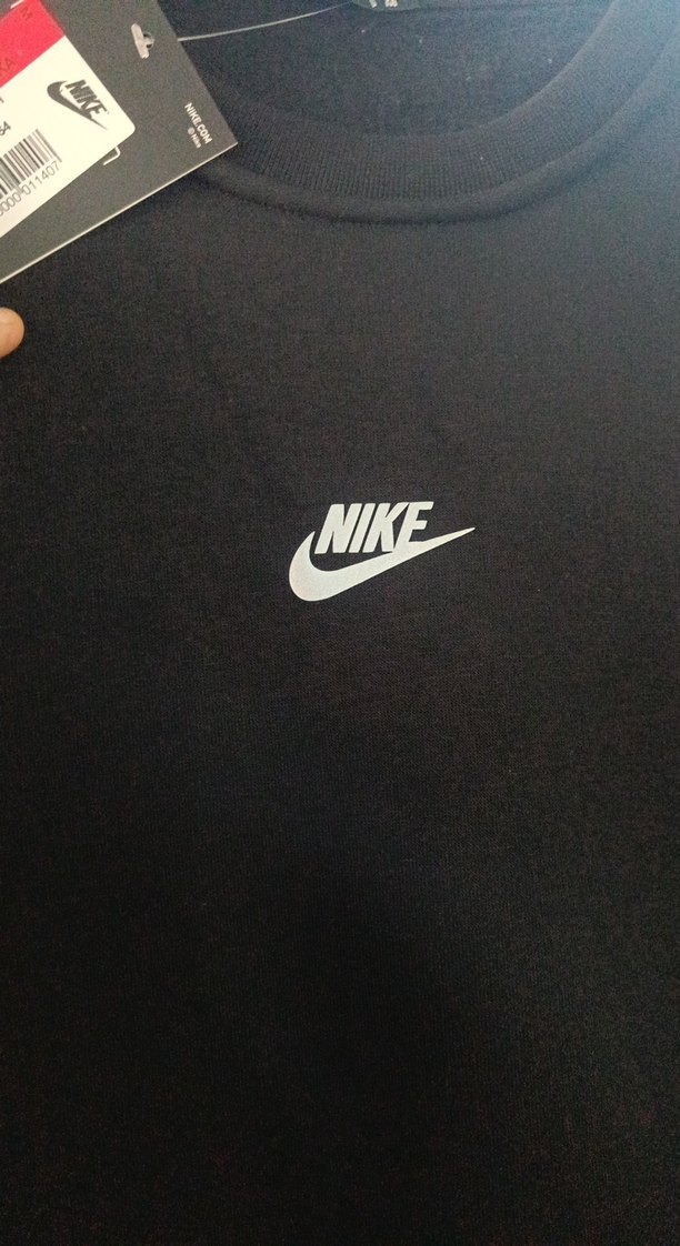 Siyah Nike Erkek Sweatshirt - Görsel 4