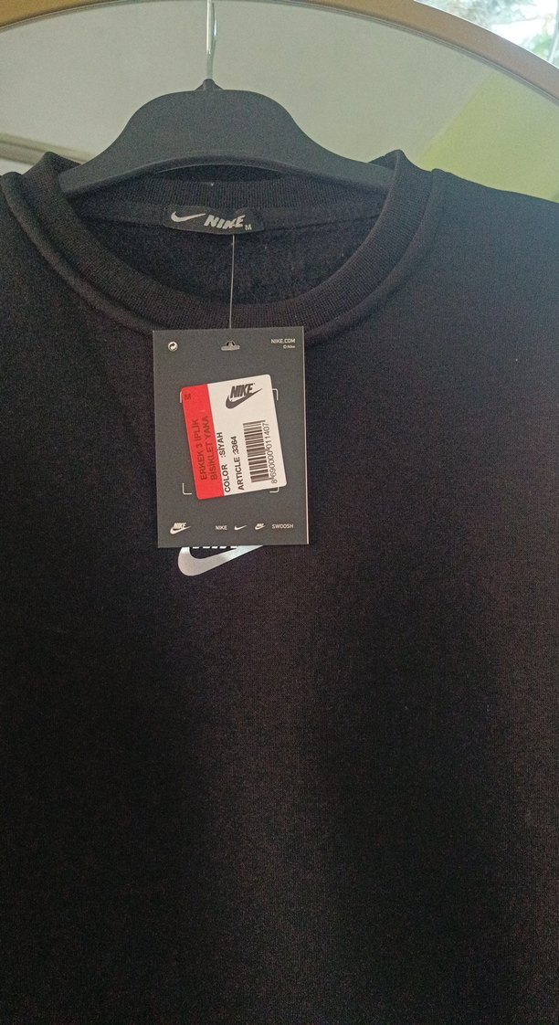 Nike Siyah Oversize Erkek Sweatshirt - Görsel 4