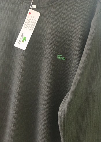 Lacoste Siyah Erkek Triko Sweatshirt - Görsel 3