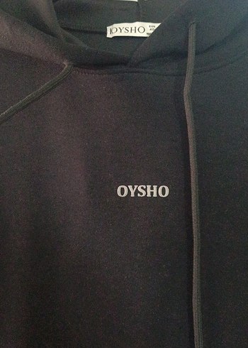 Oysho Siyah Kapüşonlu Kadın Sweatshirt - Görsel 3