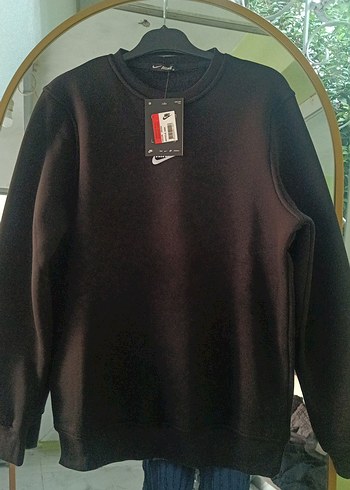Siyah Erkek Oversize Sweatshirt - Görsel 4