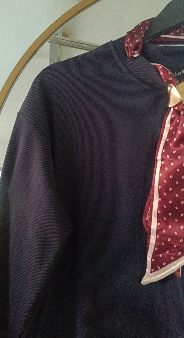 Bordo Kadın Uzun Kollu Sweatshirt - Görsel 4