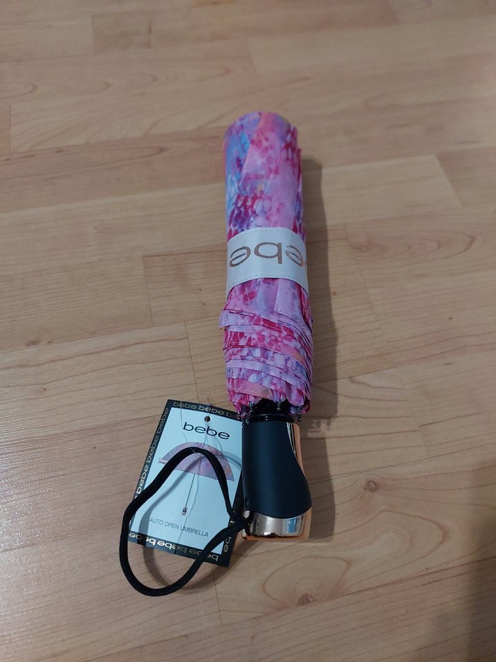 Bohem Tarzı Pembe Kadın Şemsiye - Görsel 3