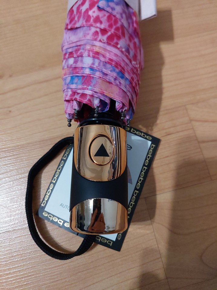 Bohem Tarzı Pembe Kadın Şemsiye - Görsel 2