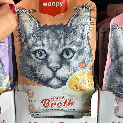 Wanpy kedi çorbası