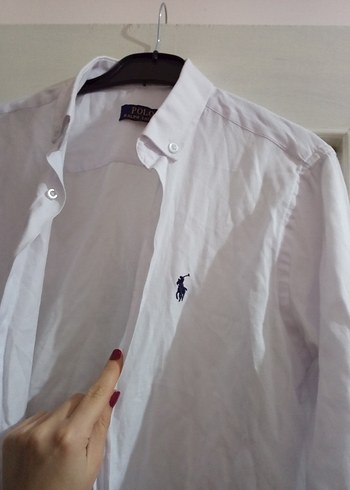 Erkek Beyaz Keten Uzun Kollu Gömlek - Görsel 2