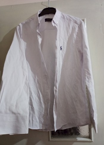 Erkek Beyaz Keten Uzun Kollu Gömlek - Görsel 5