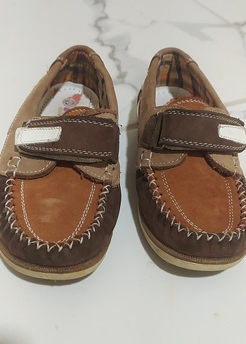 Kahverengi Süet Erkek Çocuk Özel Ayakkabı - Görsel 2