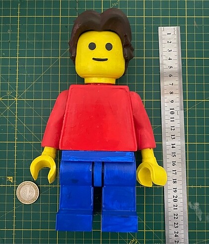  Beden Lego insan karakteri 20 cm büyük figür