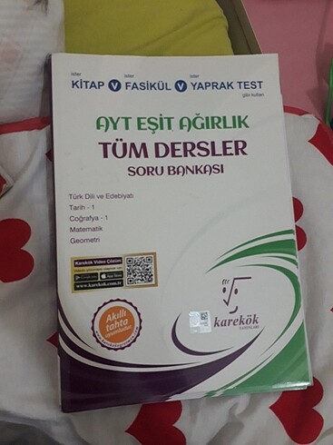 Ayt soru bankası eşit ağırlık 