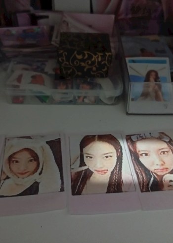 5 ADET NAYEON FOTOKART ARKASI BEYAZ.HASARSIZDIR