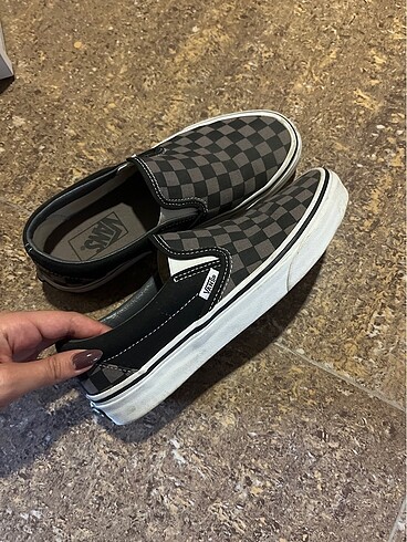 38 Beden Vans Classic Slip-On Gunluk Spor Ayakkabi