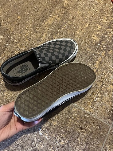 38 Beden siyah Renk Vans Classic Slip-On Gunluk Spor Ayakkabi