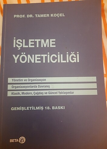 İsletme Yoneticiligi Kitap