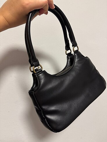 Stradivarius Stradivarius Siyah Kol Çantası