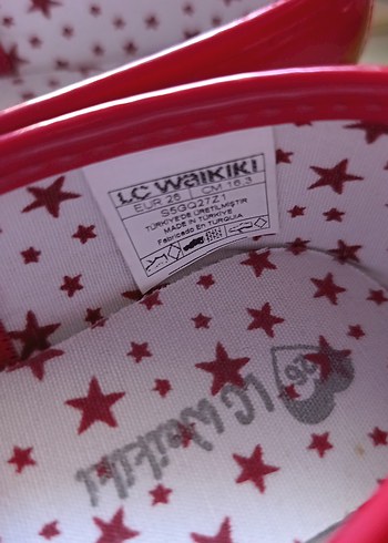 Kız Çocuk Kırmızı Tokalı Babet Ayakkabı - Görsel 2