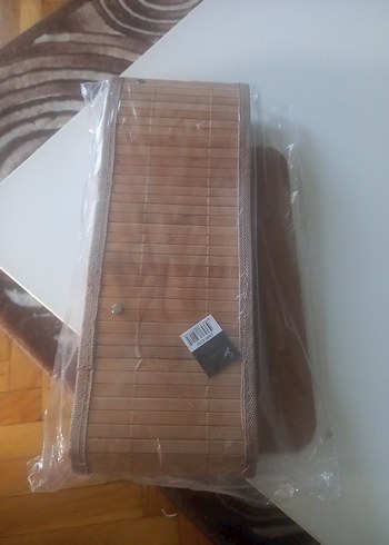 Beden Renk 3'lü Bambu Sepet seti