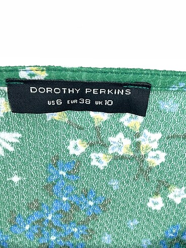 38 Beden yeşil Renk Dorothy Perkins Kısa Elbise %70 İndirimli.