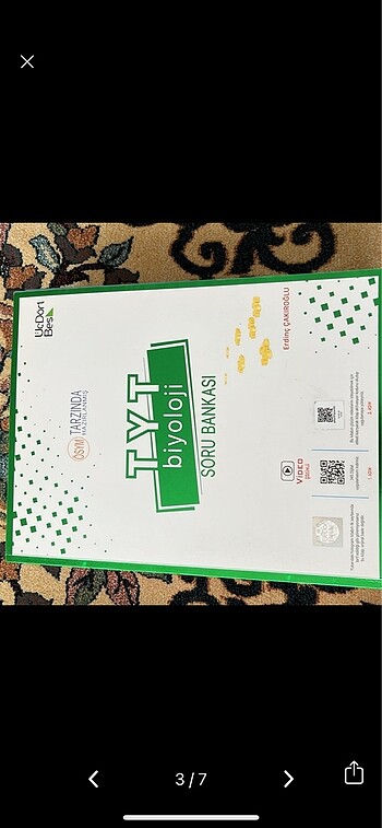 TYT KİMYA BİYOLOJİ VE MATEMATİK