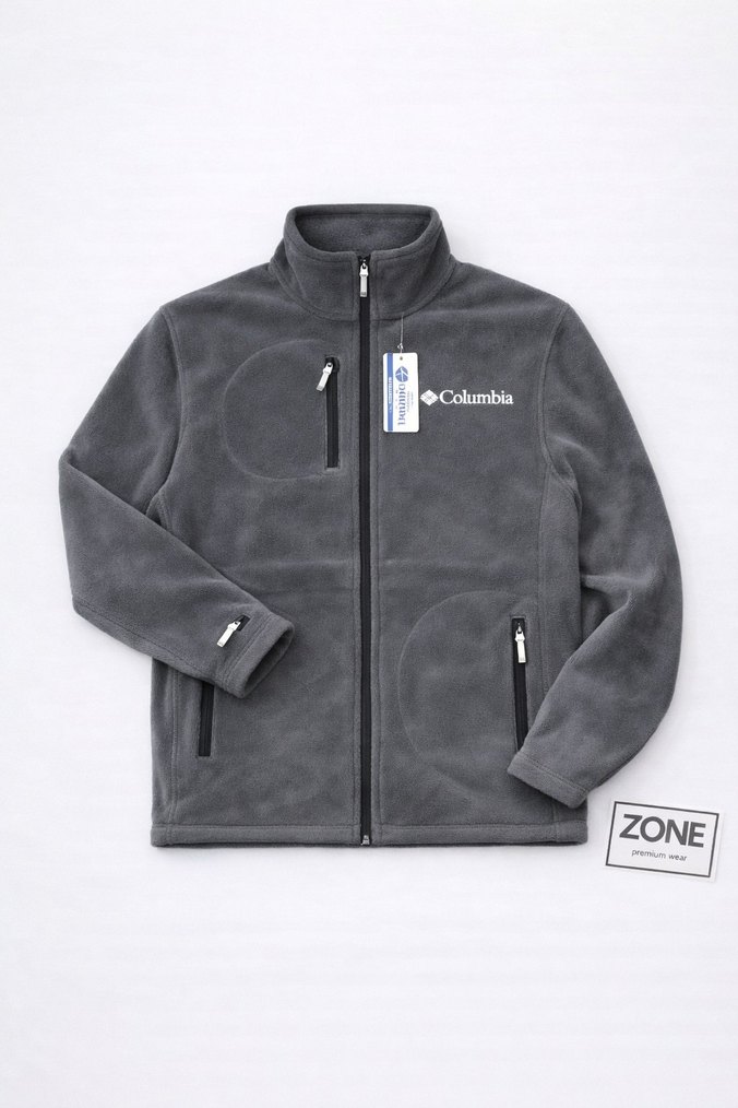 ATÉRA Fermuarlı Polar Ceket | S-5XL - Görsel 2